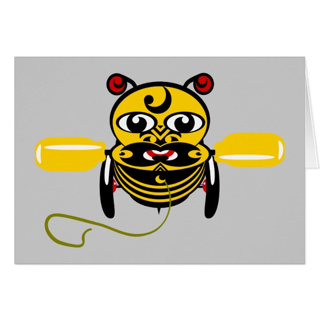 Hei Tiki Bee Toy Kiwiana (Front Horizontal)