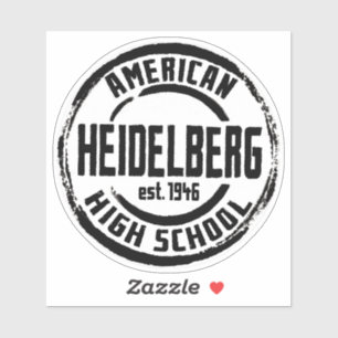 Heidelberg American High School Vinnyl Sticker