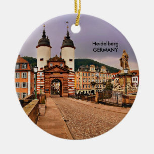 HEIDELBERG, BRIDGEGATE CERAMIC TREE DECORATION