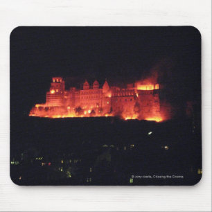Heidelberg Castle Burning Mouse Mat
