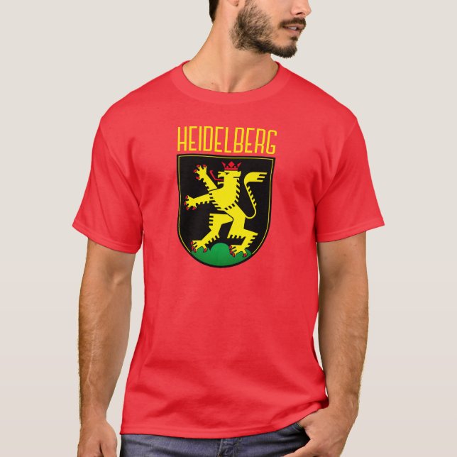 Heidelberg coat of arms - GERMANY T-Shirt (Front)