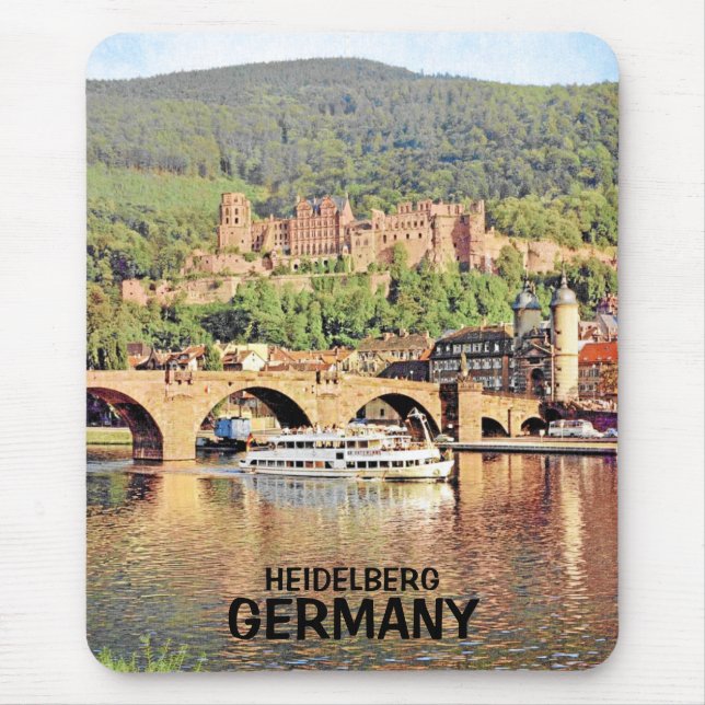 HEIDELBERG, GERMANY MOUSE MAT (Front)