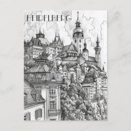 Heidelberg Germany Postcard