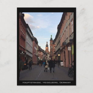 Heidelberg Hauptstrasse Postcard