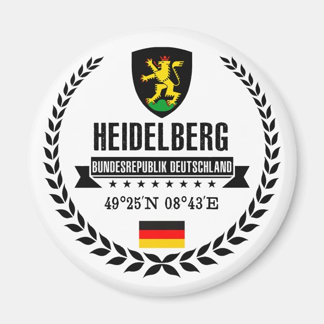 Heidelberg Magnet (Front)