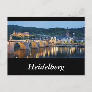 Heidelberg Panorama Postcard