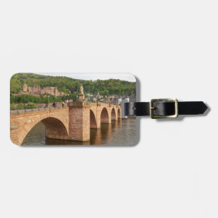 Heidelberg view with the Neckar Luggage Tag