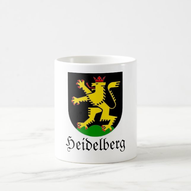 Heidelberg Wappen Coat of Arms Coffee Mug (Center)