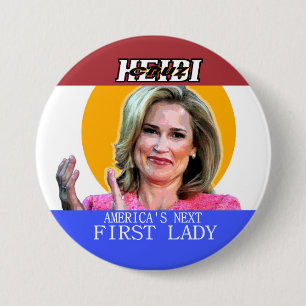Heidi Cruz for First Lady 7.5 Cm Round Badge