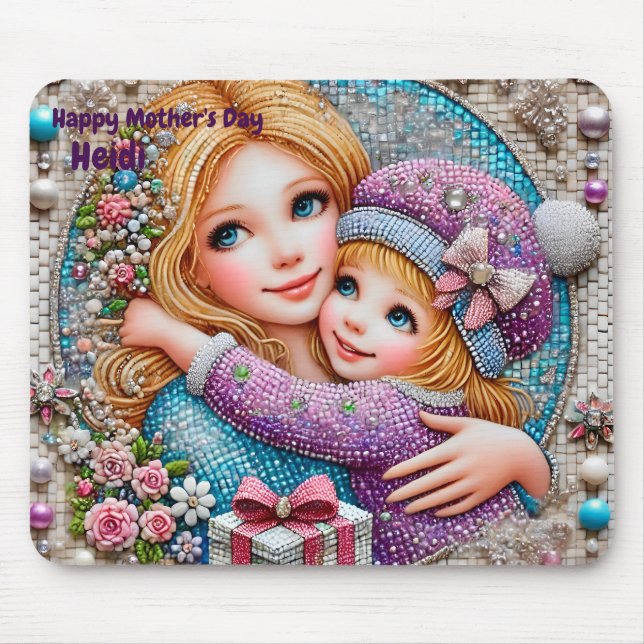 HEIDI ~ MOTHER'S DAY ~  MOUSE MAT (Front)