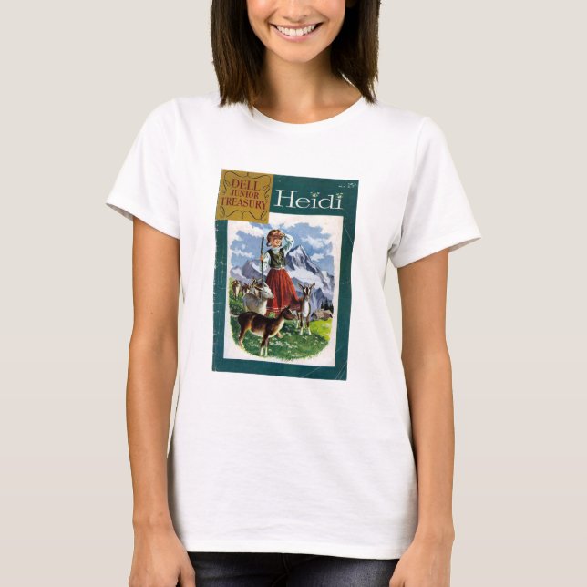 Heidi - Retro Comics  - Fantasy - Retro Comics T-Shirt (Front)