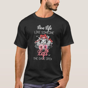 Heifer Cow Live Life Like Someone Left The Gate Op T-Shirt