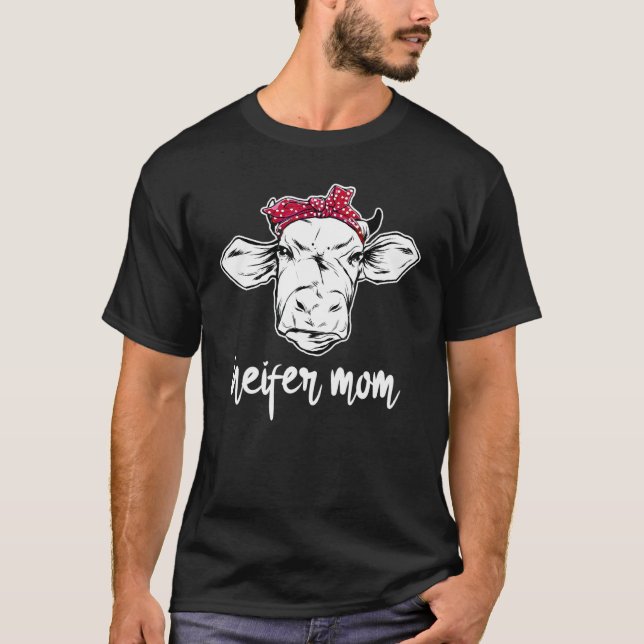 Heifer Mum Cow T-Shirt (Front)