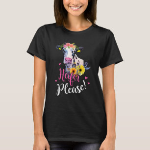 Heifer, Please Farmer Gift Cow Lovers Gift Womens T-Shirt