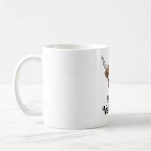 Heifer Valentine Highland Cow Vintage Design_1 Coffee Mug