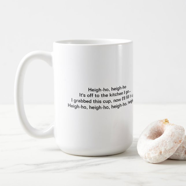 Heigh-ho Mug (With Donut)