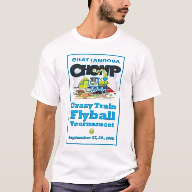 Height dog Crazy Train shirt (Front)