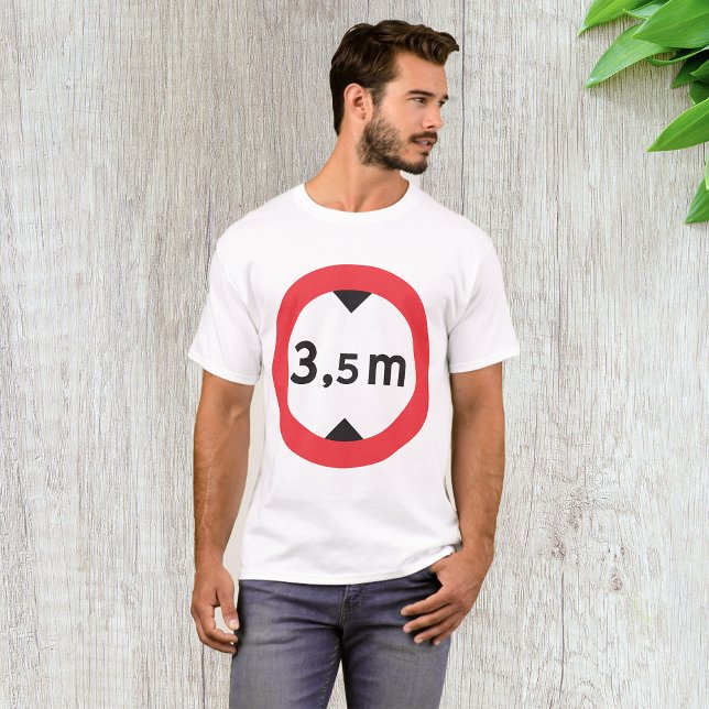 Height Warning Mens T-Shirt (Creator Uploaded)