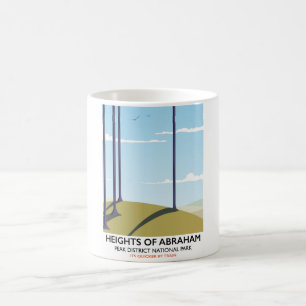 Heights of Abraham Peak District Rail poster Coffee Mug