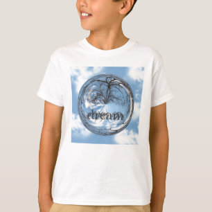 Heights of Heaven with  tree, clouds , sky, bubble T-Shirt