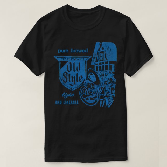 Heilemans Old Style Vintage Aesthetic T-Shirt (Design Front)