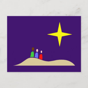 Heilige Drei Könige the three Wise Men Postcard