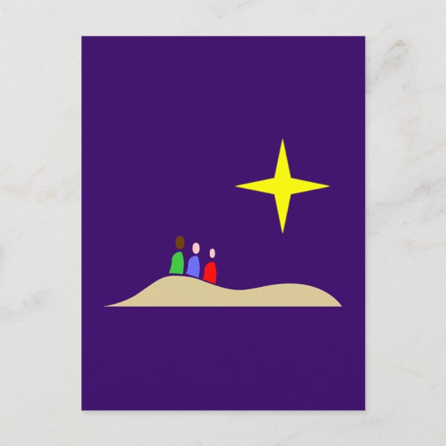 Heilige Drei Könige the three Wise Men Postcard (Front)