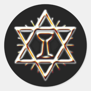 heiliger Gral holy grail Classic Round Sticker