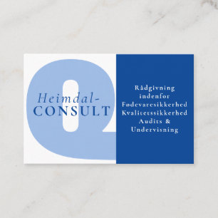 Heimdal Cunsult business card 2