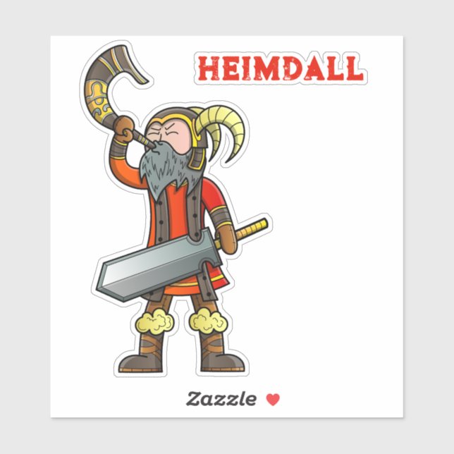 Heimdall Norse Mythology (Sheet)