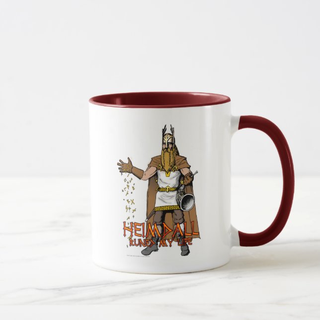 "Heimdall Runed Our Lives" Mug (Right)