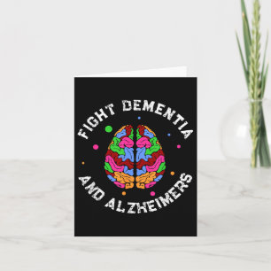 Heimer Awareness End Fight Dementia Heimers Card