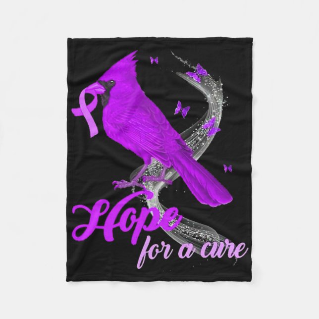 Heimerheimer Awareness 7  Fleece Blanket (Front)