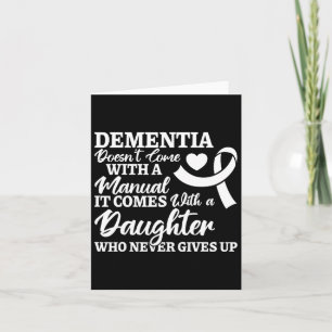 Heimerheimer Awareness Dementia Daughter Never Giv Card