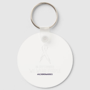 Heimerheimer Awareness Dementia In September We We Key Ring