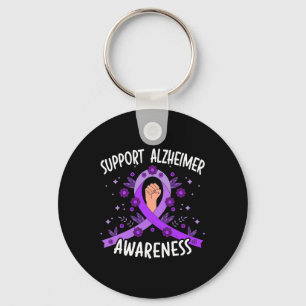Heimerheimer Awareness Dementia Support 3 Key Ring