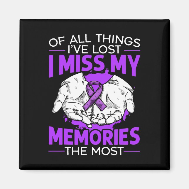 Heimerheimer Awareness Dementia Support 6  Magnet (Front)