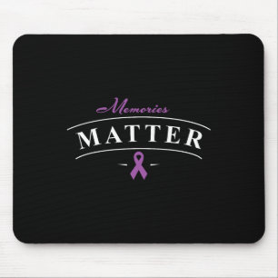 Heimerheimer Awareness Design Support Month Purple Mouse Mat