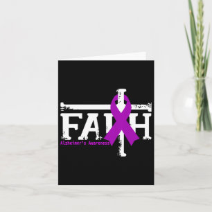 Heimerheimer Awareness Faith Christian Cross Suppo Card