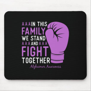 Heimerheimer Awareness Family Fight Support Boxing Mouse Mat