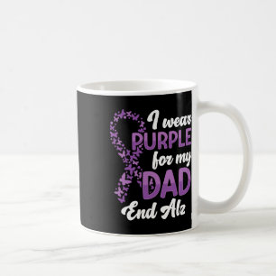 Heimerheimer Awareness I Wear Purple For My Dad En Coffee Mug