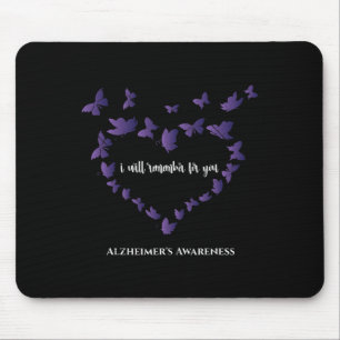 Heimerheimer Awareness I Will Remember For You Cut Mouse Mat