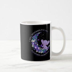 Heimerheimer Awareness I Will Remember For You Ele Coffee Mug