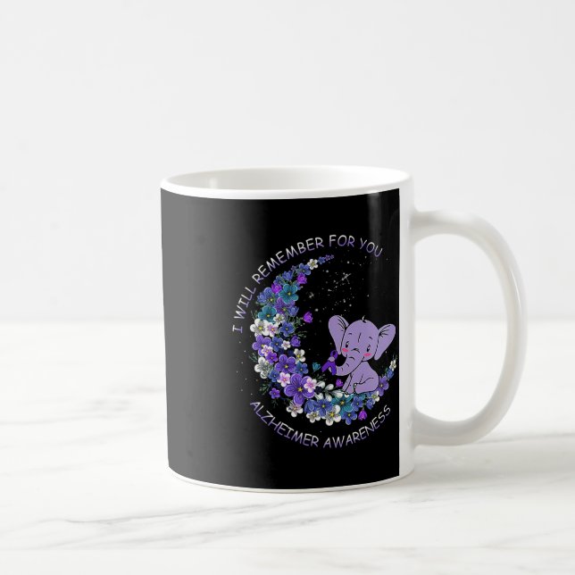 Heimerheimer Awareness I Will Remember For You Ele Coffee Mug (Right)