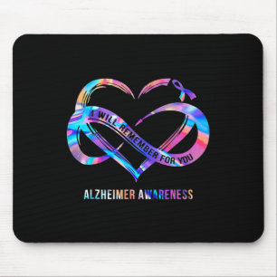 Heimerheimer Awareness I Will Remember For You  Mouse Mat