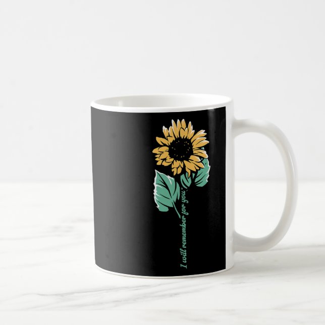 Heimerheimer Awareness I Will Remember For You Sun Coffee Mug (Right)
