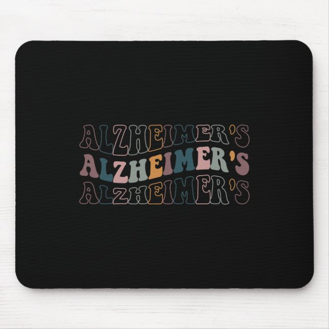 Heimerheimer' Awareness Love Never Forgets 1  Mouse Mat (Front)