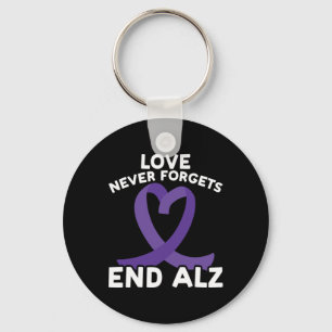 Heimerheimer Awareness Love Never Forgets End Heim Key Ring