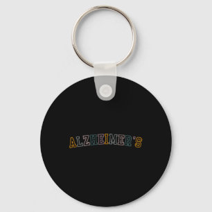 Heimerheimer' Awareness Love Never Forgets Key Ring