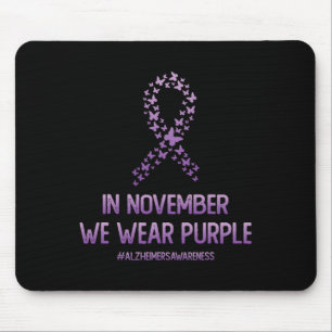 Heimerheimer Awareness Month In In November We Wea Mouse Mat